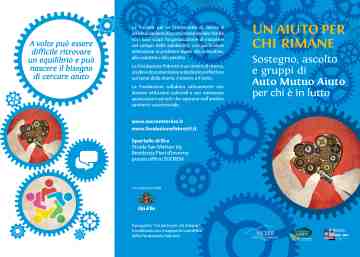 Progetto UN AIUTO PER CHI RIMANE